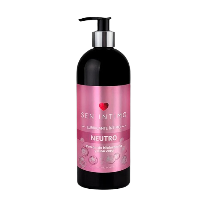 Lubricante Neutro con Ácido Hialurónico y Aloé x 500 ml by Sen Íntimo